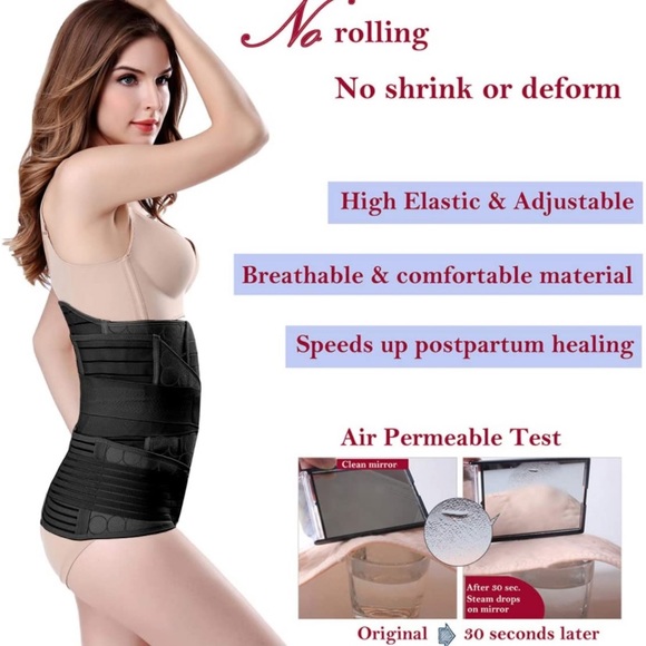 3-in-1 Postpartum Belly Wrap - Picture 4 of 7